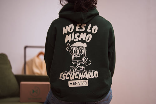 Hoodie no es lo mismo escucharlo en vivo
